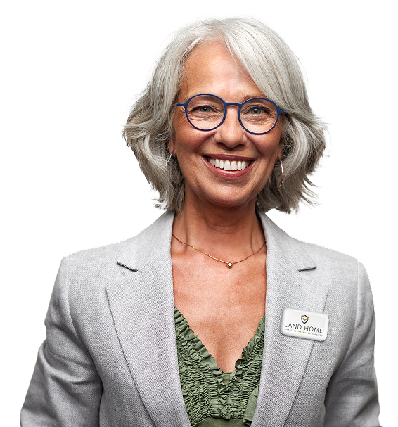 Woman smiling